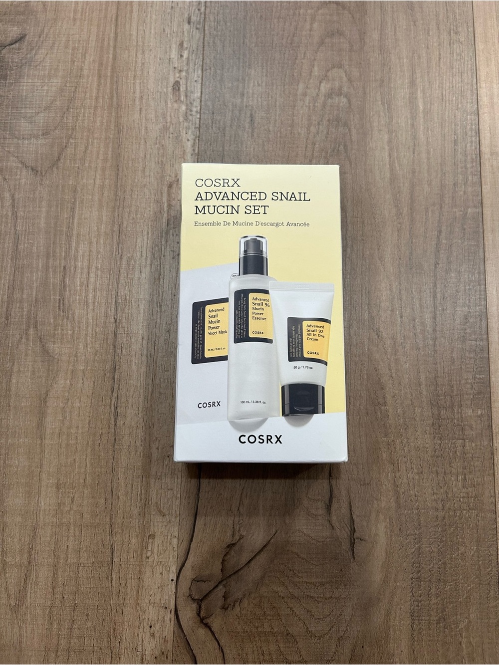COS Advanced Snail Mucin Primer Set — Yellow & White Hydrating Duo